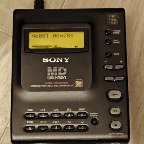 Sony MZ-1 First MD walkman 錄播全正常