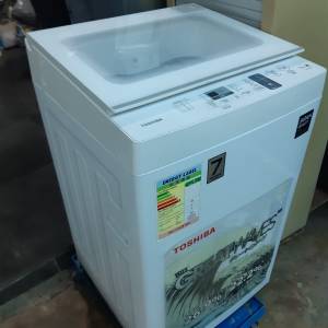 8成半新TOSHIBA 東芝珍珠白洗衣機