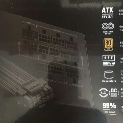 全新 Antec GSK ATX3.1 850W 80 PLUS Gold