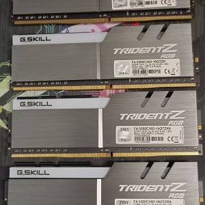 G.Skill Trident Z RGB DRR4 3200 32G (8G x 4)