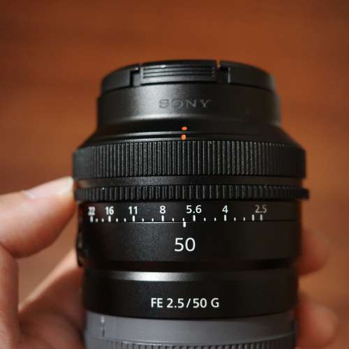 Sony FE 50mm F2.5 G