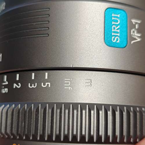 Sirui VP-1 35mm T1.4 大光圈電影鏡頭 Changeable Mount Sony Nikon Leica Canon