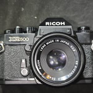 ricoh XR500 + 55/2.2  理光 55mm 55 膠片 菲林機 Film Camera 機功能全正常 90%-9...