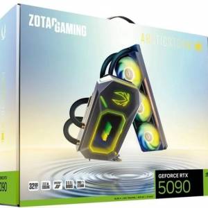 ZOTAC RTX 5090 水冷顯示卡咭