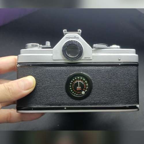 Minolta film SR-1 film camera wt. Minolta 55mm f1.8 lens