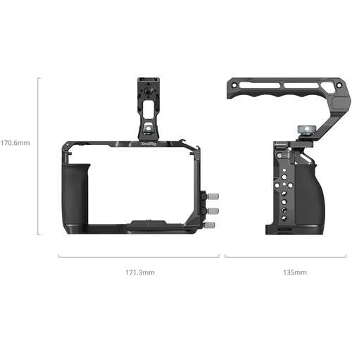 SmallRig Camera Cage with Top Handle for Nikon ZR - 5647