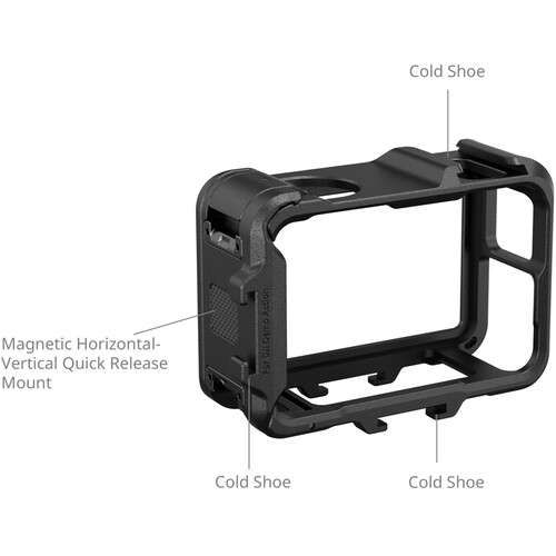 SmallRig Camera Cage for DJI Osmo Action 5 Pro / 4 / 3 - 5135