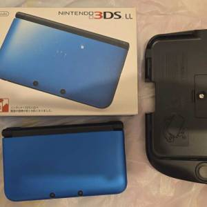 (全新) Nintendo 3DS LL 連擴充手制 藍色 主機 3dsll 日版