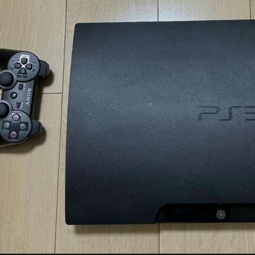 Sony PS3 連兩個手制 遊戲機 薄機 slim 主機 PlayStation