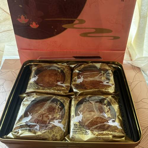 美心雙黃白蓮蓉月餅🥮現貨