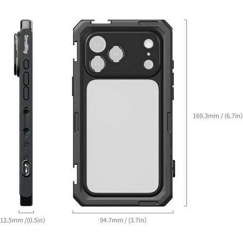 SmallRig Mobile Video Cage for iPhone 17 Pro (Basic Edition) - 5545