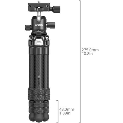 SmallRig Carbon Fiber Pocket Tripod Kit - 5026