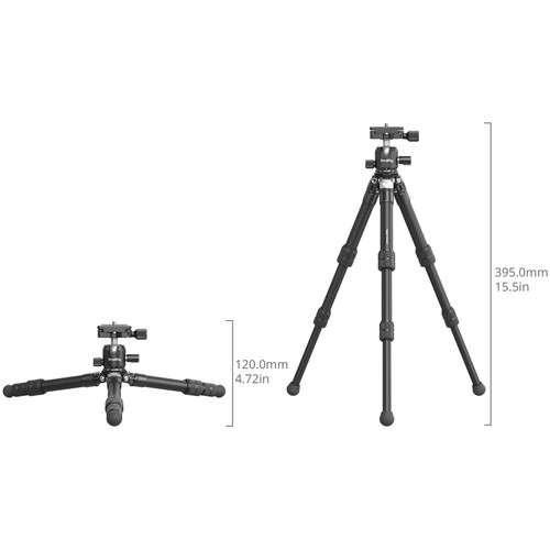 SmallRig Carbon Fiber Pocket Tripod Kit - 5026
