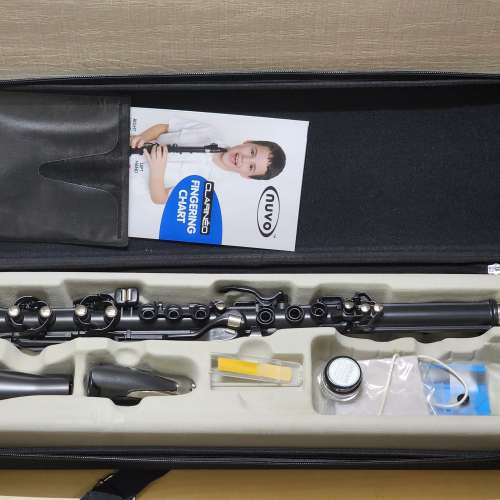 大埔交收】nuvo牌 膠製 單簧管 Clarinet Clarineo