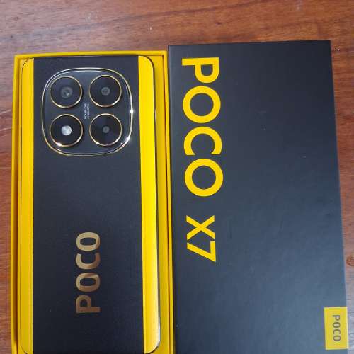 小米 Xiaomi POCO X7 行貨 5G 雙卡 8+256GB 全套全新配件