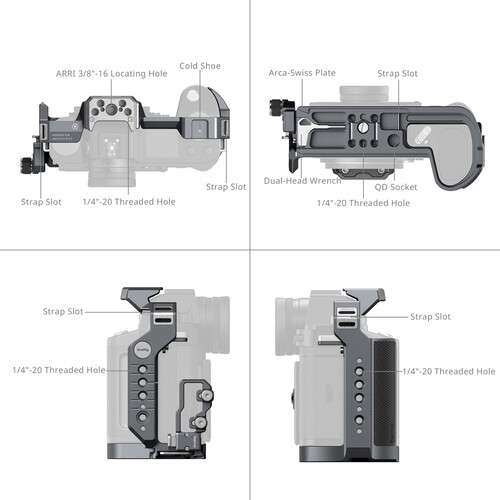 SmallRig Camera Cage for Leica SL3 & SL3-S - 4510B