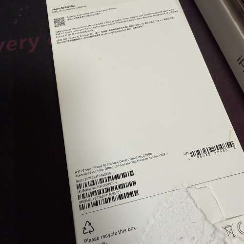 iPhone 16pro max  256gb