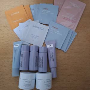 【 Laneige 旅行裝 七支十四包 $60 】