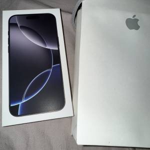 (一個月機）iphone 16 pro max 黑色 256