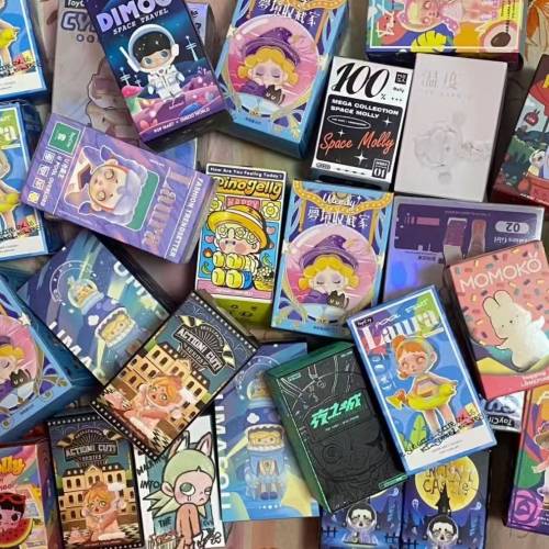 Dimoo, Molly, Pop Mart 盲盒公仔