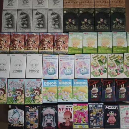 Dimoo, Molly, Pop Mart 盲盒公仔
