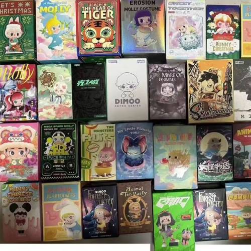 Dimoo, Molly, Pop Mart 盲盒公仔