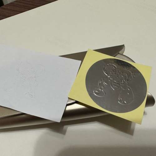 全新 公仔 紙壓紋器
