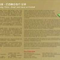 珍貴 香港與巴西 聯合發行 足球郵票連套摺一套 $40