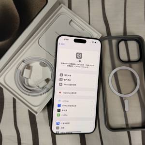 iPhone 15 PRO MAX 512GB 原色 99%新
