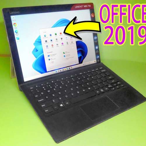 良好touch MON Lenovo MIIX 700 WIN 11 (4+128)GB 12.5吋有Office 2019送袋連火牛