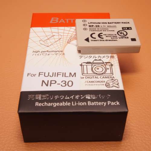 香港行貨由BATTPRO免費一年保用 NP30 NP-30電池合FUJIFILM FinePix F440, FinePix ...