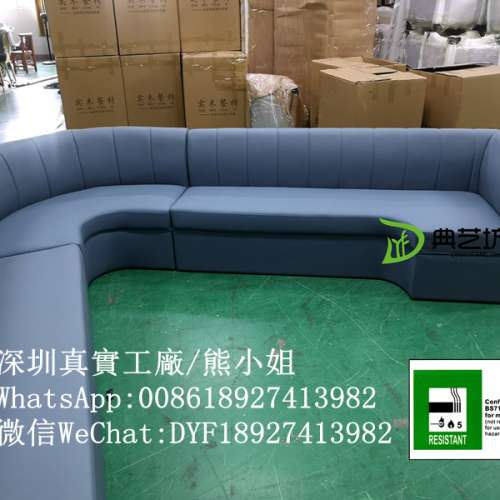 訂造香港sofa,西餐廳飯店麵館傢俬,防火阻燃BS7176證書,木製餐廳餐檯椅工廠,餐飲店家...