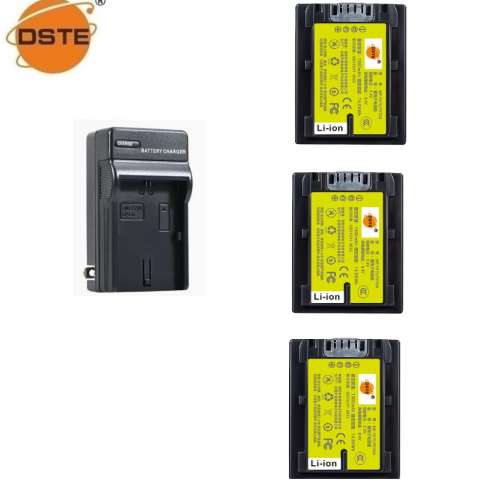 DSTE NP-FV70 / NP-FV70A V-Series Fully Decoded Lithium-Ion Battery Pack With AC