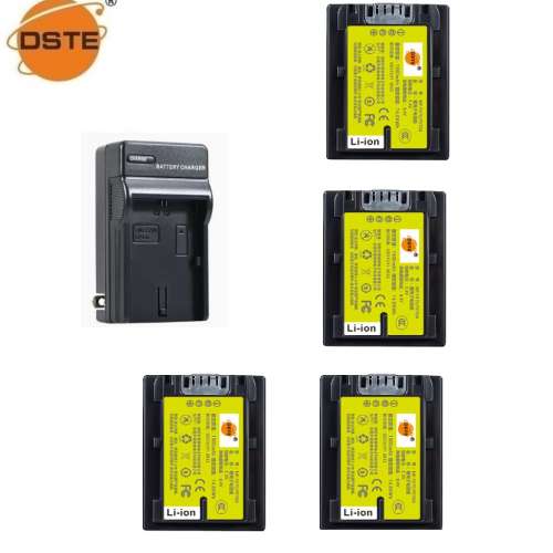 DSTE NP-FV70 / NP-FV70A V-Series Fully Decoded Lithium-Ion Battery Pack With AC