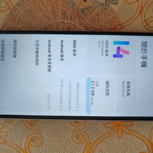 Redmi 10 PRO - 5G - 6G RAM - 港版 - LT.BLUE