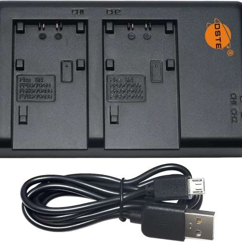 DSTE NP-FV70 / NP-FV70A V-Series Lithium-Ion Battery Pack With USB  Charger 代...