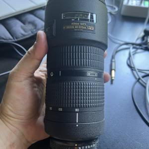 nikon 80-200mm f2.8d lens