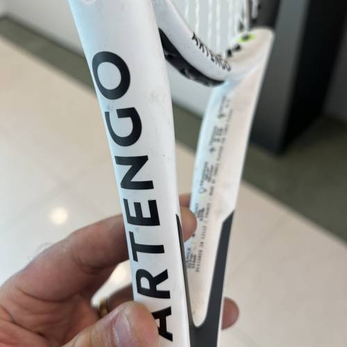 artengo tr190 tennis racket w syn gut 16 strings