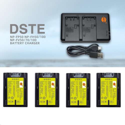 NP-FV100A V-Series Fully Decoded Lithium-Ion Battery Pack With USB Charger 代...