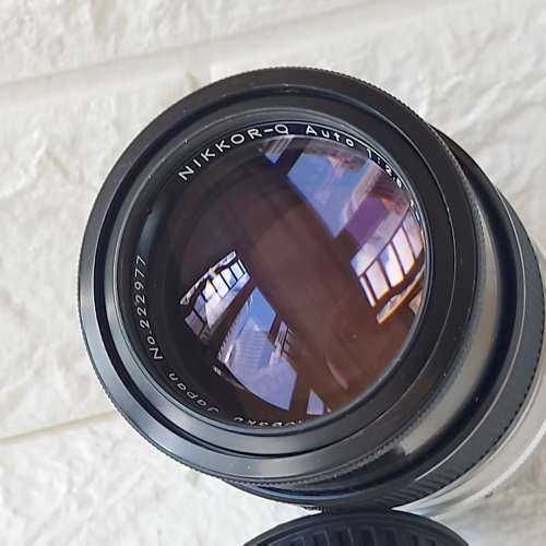 NIKON NIKKOR-Q 135mm/2.8 Ai 尾*原廠對號盒