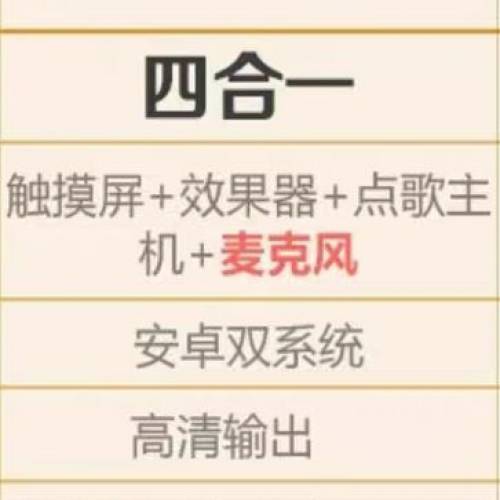 InAndOn 15.6吋 四合一點歌機