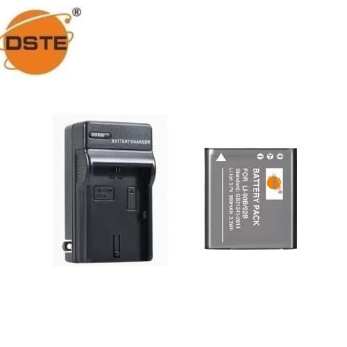 DSTE Ricoh DB-110 / Olympus LI-90B / LI-92B Lithium-Ion Battery With AC Travel