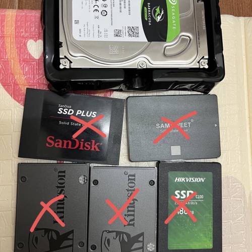 5個SSD 1個HDD請睇內容