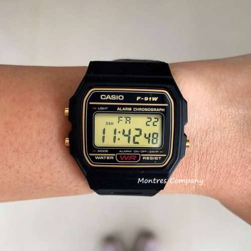 Montres Company 香港註冊公司 (28年老店) Standard CASIO 經典跳字 復古風 七年電...