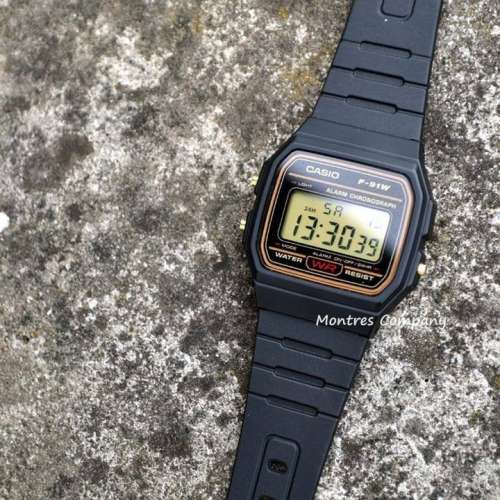 Montres Company 香港註冊公司 (28年老店) Standard CASIO 經典跳字 復古風 七年電...