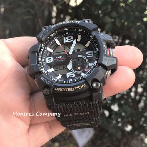 Montres Company香港註冊公司(26年老店) G-Shock Mudmaster 指南針 溫度計 黑色 超...