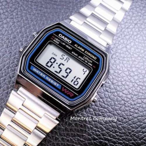 Montres Company香港註冊公司 (28年老店) 卡西歐 CASIO 經典跳字 復古風 七年電池...