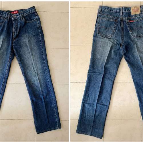 全新 男裝直腳牛仔褲 Free World Jeans