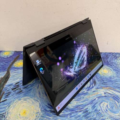 (4K 360度Touch Mon 超輕薄華碩🔥) Asus Zenbook 13.3寸 Intel i7-1165G7/16GB Ram...