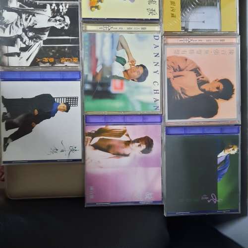 陳百強全集版8隻，早期EMI百代，以絕版， 稀有極罕